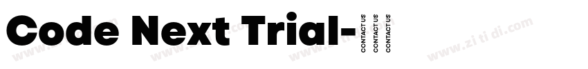 Code Next Trial字体转换